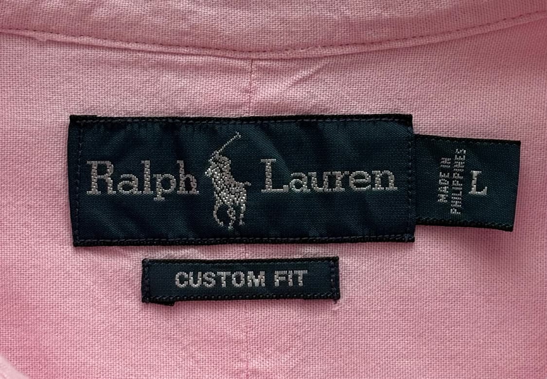 Polo 폴로랄프로렌 옥스포드 핑크 셔츠 상품이미지4