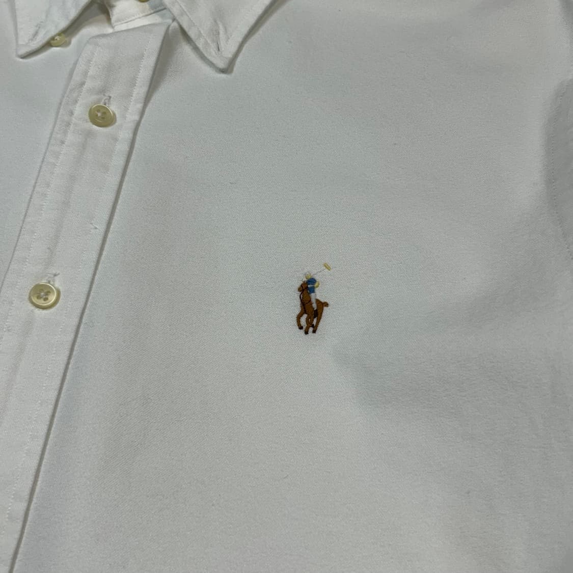 L) 폴로 랄프로렌 클래식핏 옥스포드 화이트 셔츠 상품이미지4