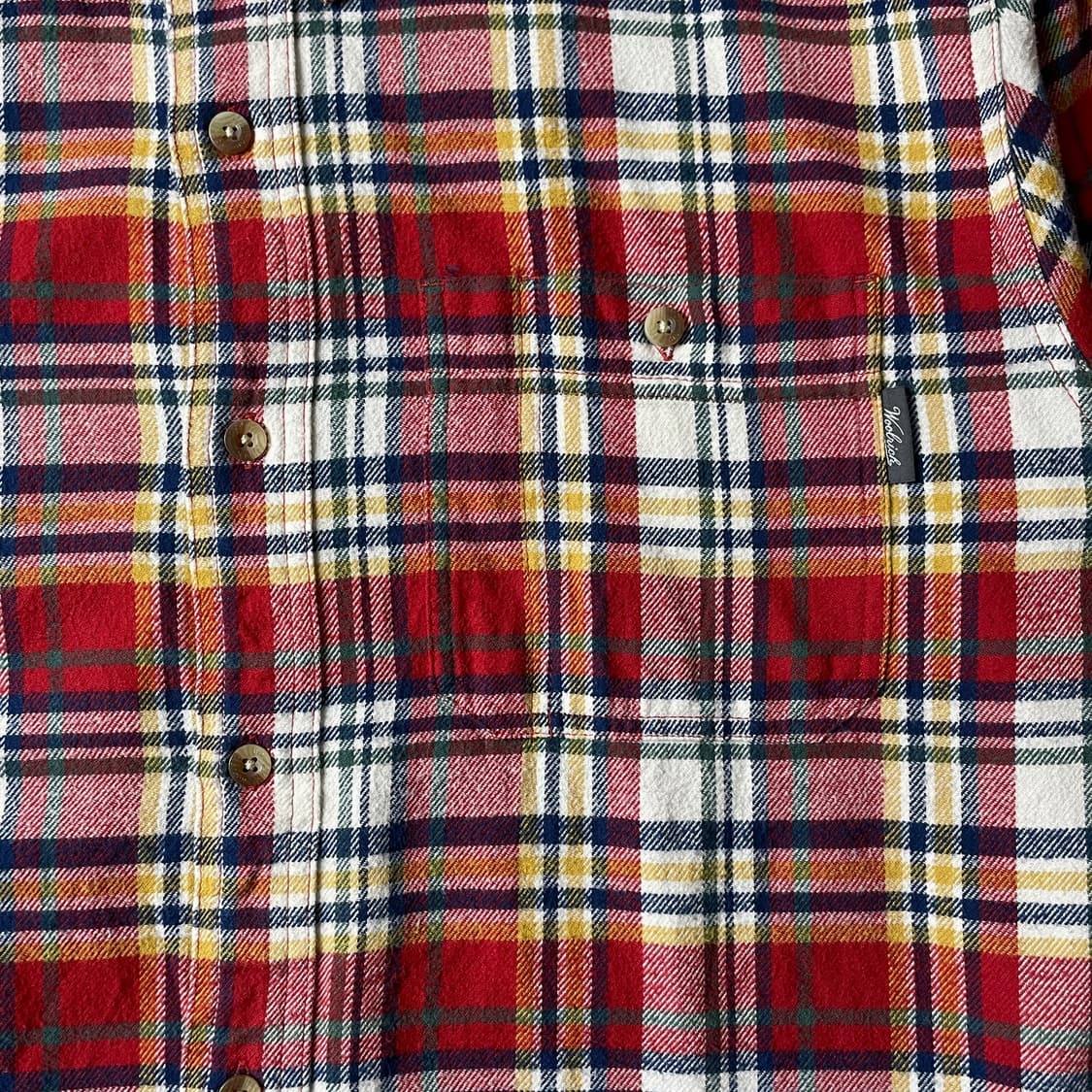 WOOLRICH 울리치 빈티지 체크패턴 플란넬 코튼 셔츠 A00343 상품이미지3