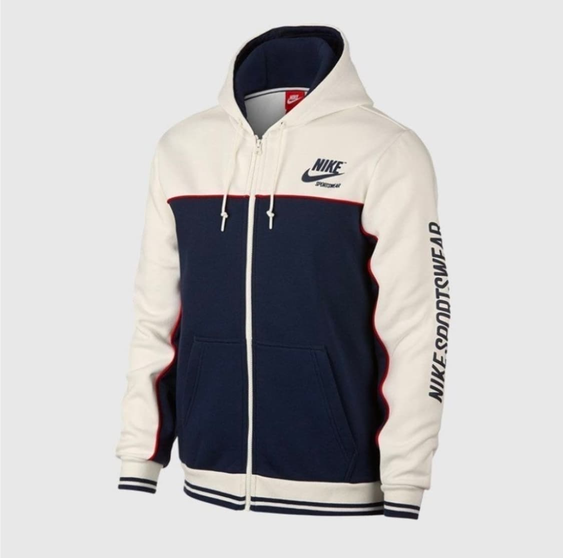 나이키(Nike) 올드스쿨 NSW 레터링 기모 후드집업 L size 상품이미지5