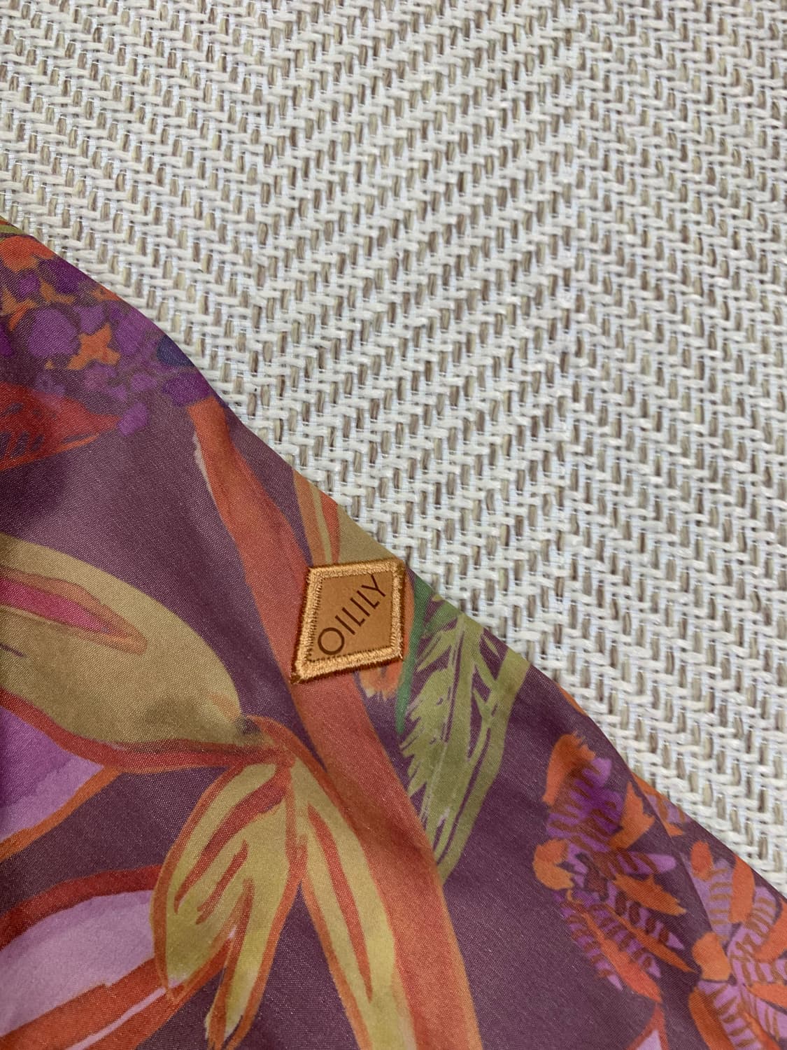 오일릴리 패턴 후드 코트 36 상품이미지3