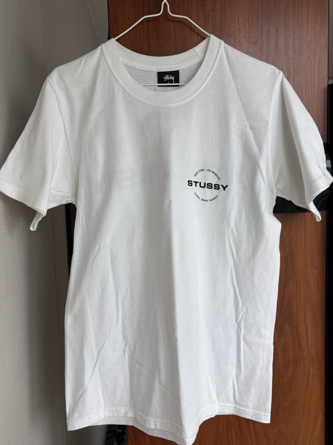 스투시 화이트 티셔츠 S 상품이미지2