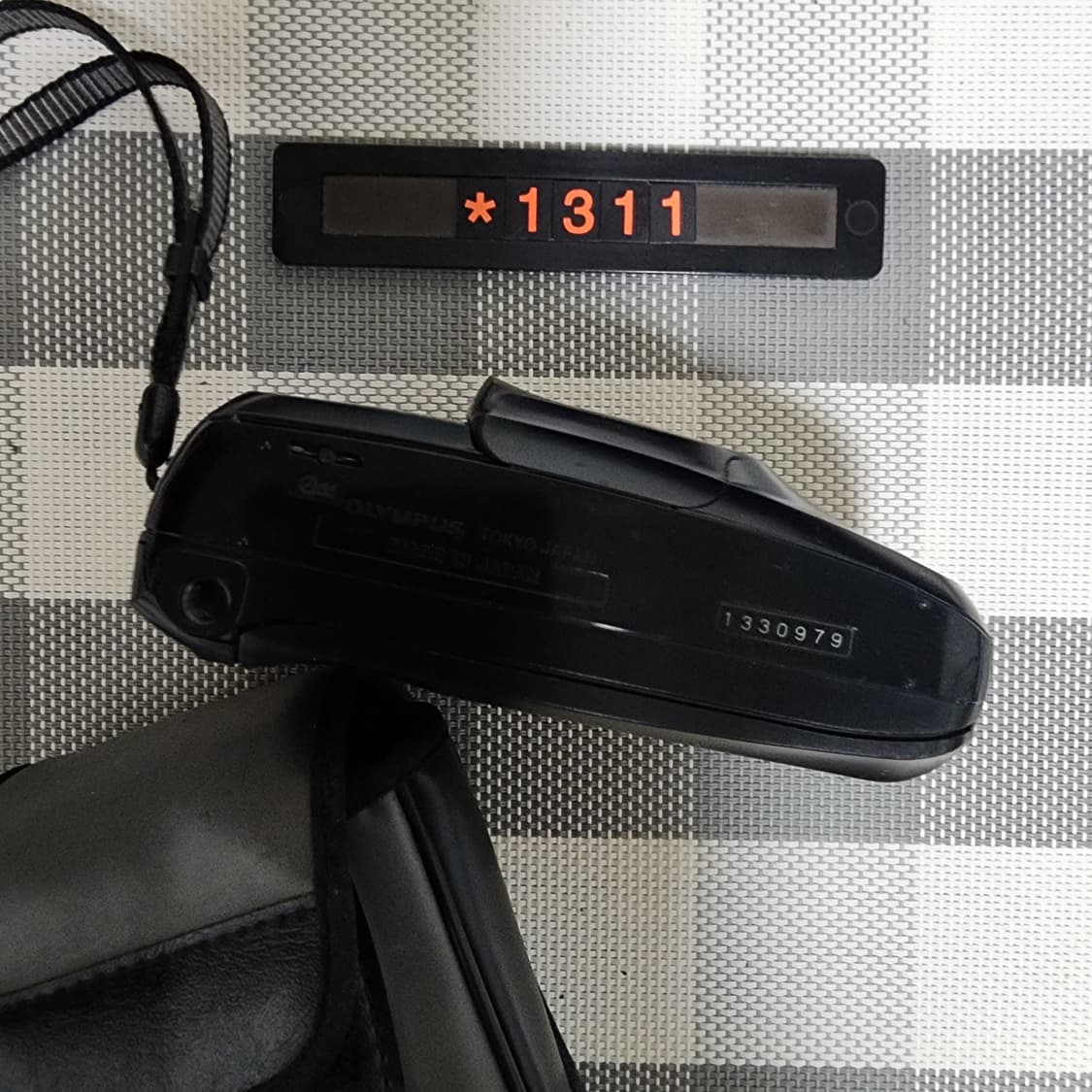 올림푸스 뮤 줌 디럭스 블랙바디 필름카메라 파우치포함 상품이미지5