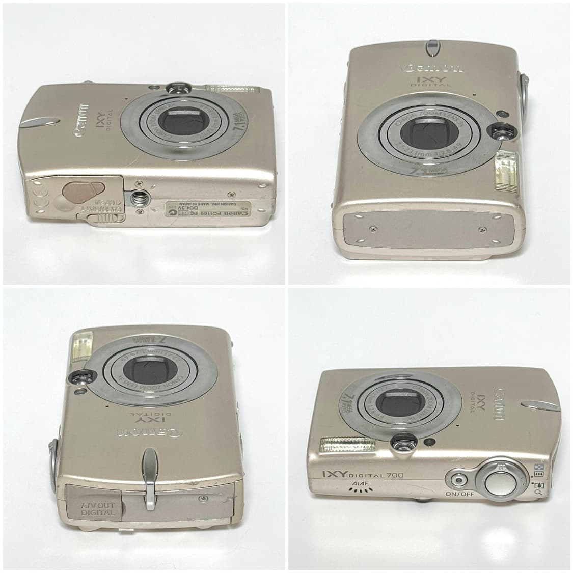 캐논 익시700 / 익서스750 골드 빈티지디카 상품이미지3