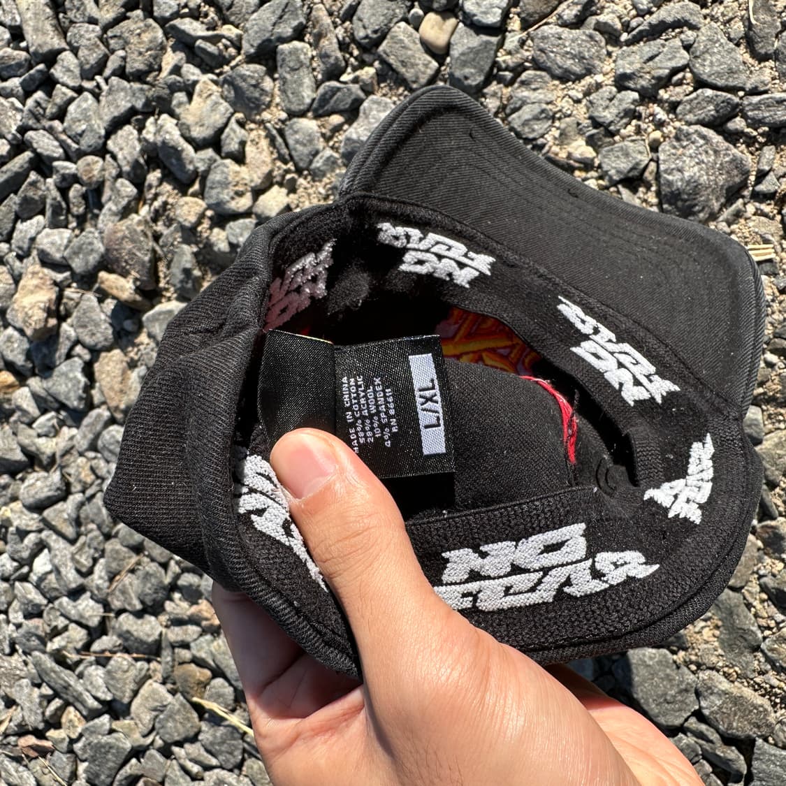 vintage no fear flame logo cap 상품이미지4