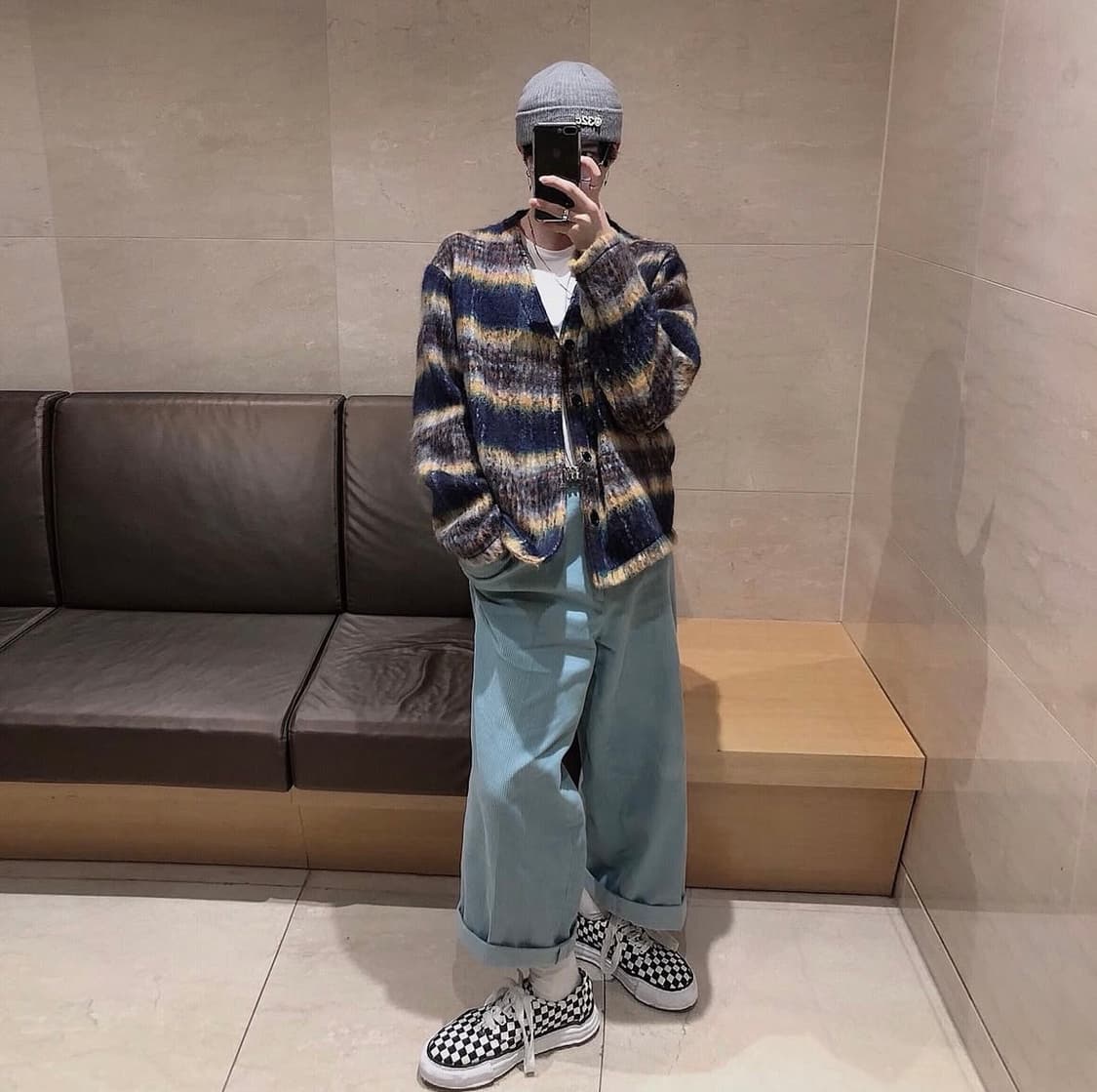 [43] 미하라 야스히로 베이커 OG 체커 스니커즈 상품이미지5