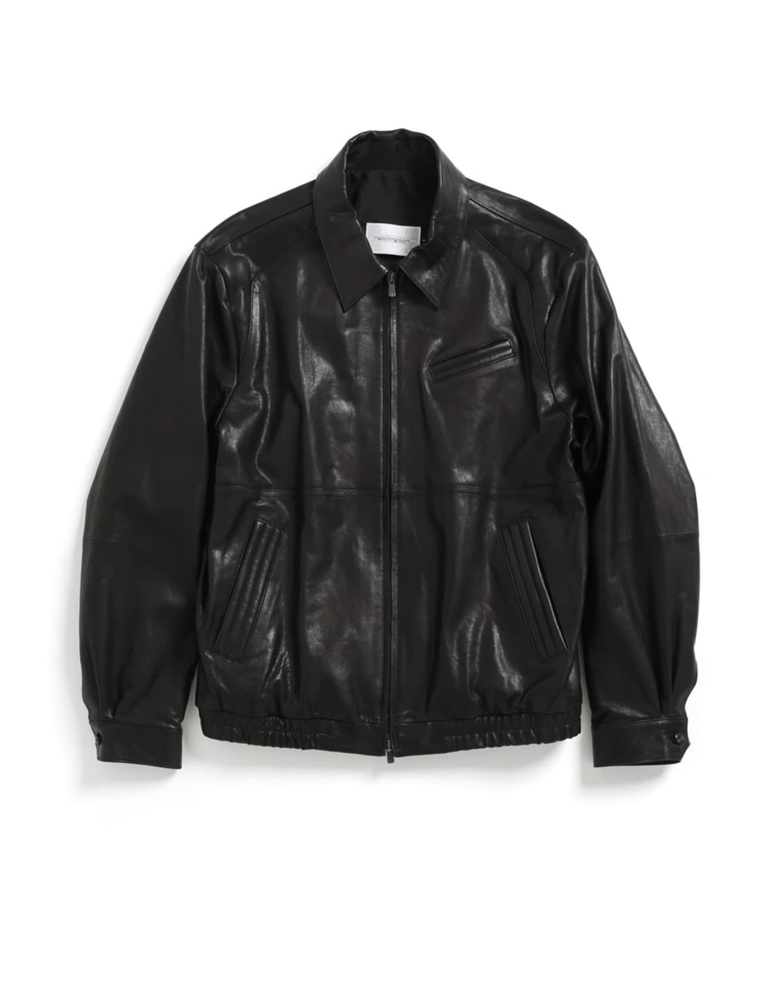 (새상품) 해칭룸 스티치 볼륨레더 블랙 [3] 상품이미지1