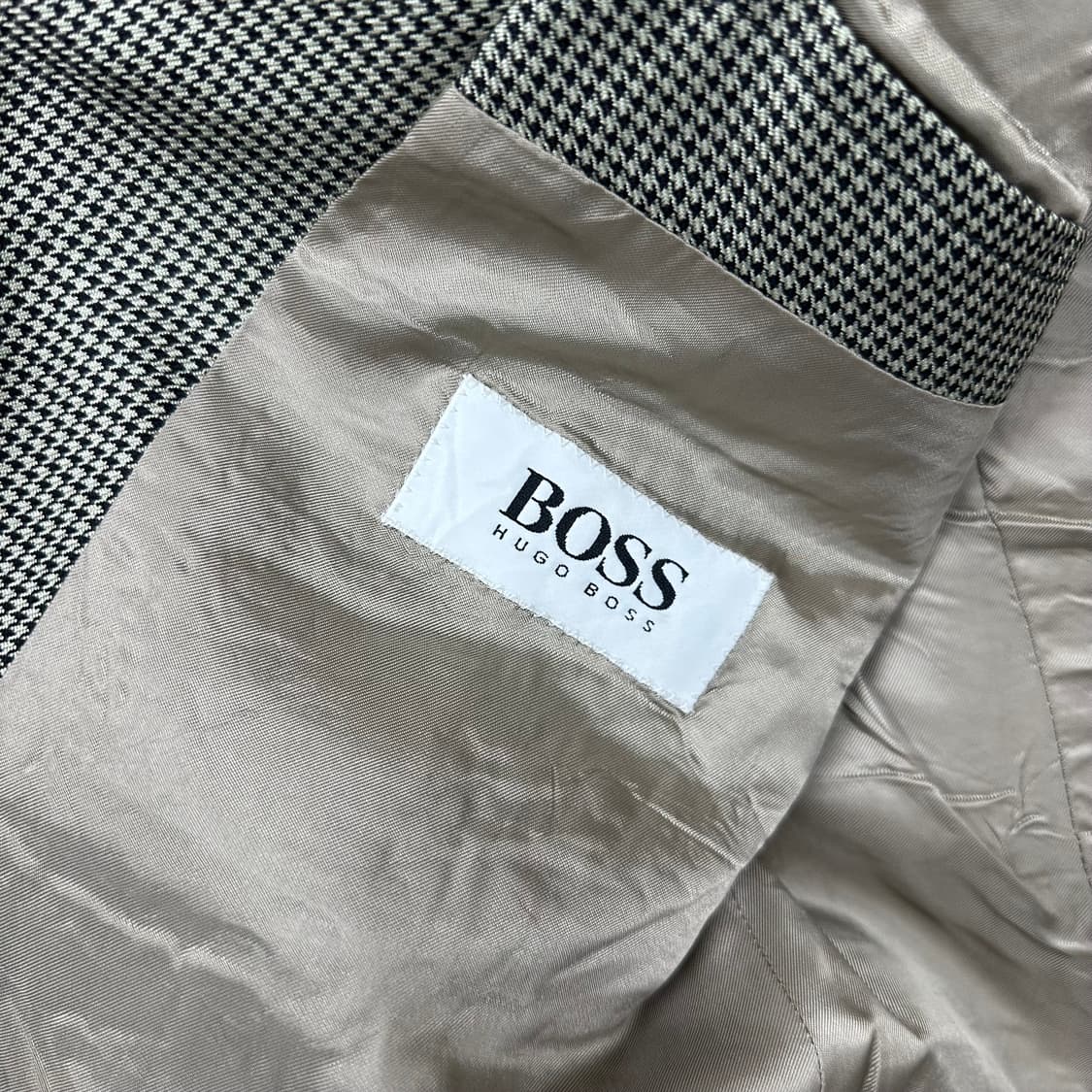 휴고보스 독일 정품 하운드투스 실크 울 자켓 상품이미지5