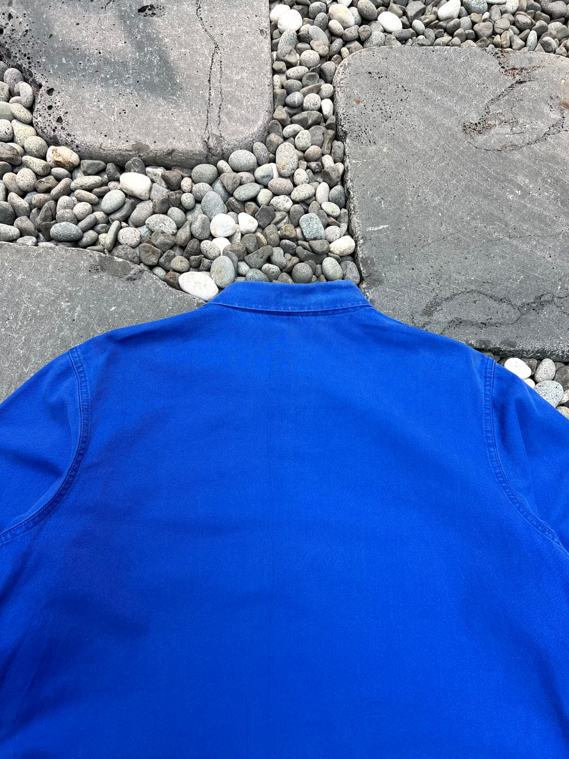 OLD VINTAGE WASHING BLUE SNCF 프렌치워크자켓 상품이미지8