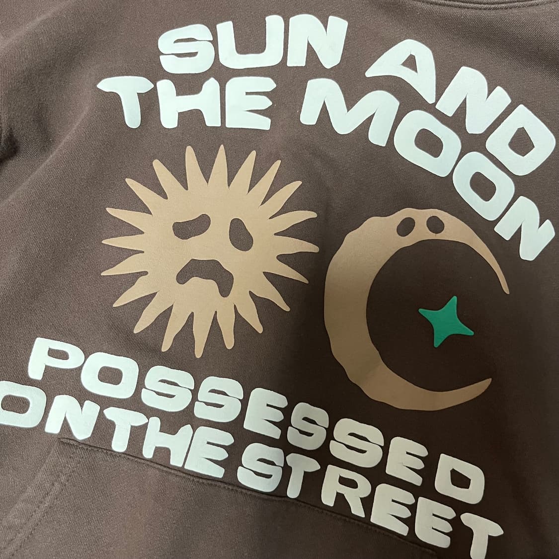 퍼츠 ALL DAY HOODIE 2 브라운 상품이미지4