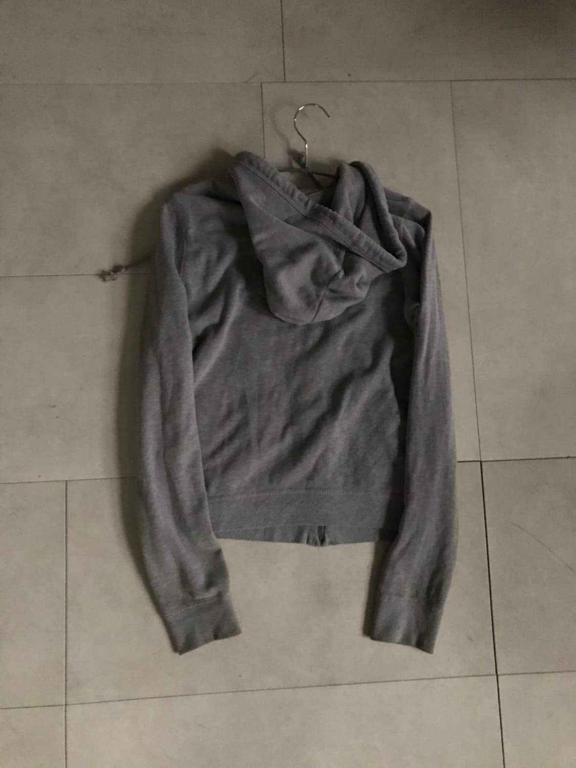 홀리스터 그레이 슬림핏 후드집업 상품이미지9