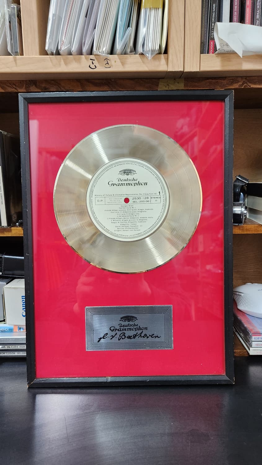 도이치 그라모폰 베토벤 골든 디스크 7인치 LP 상품이미지1