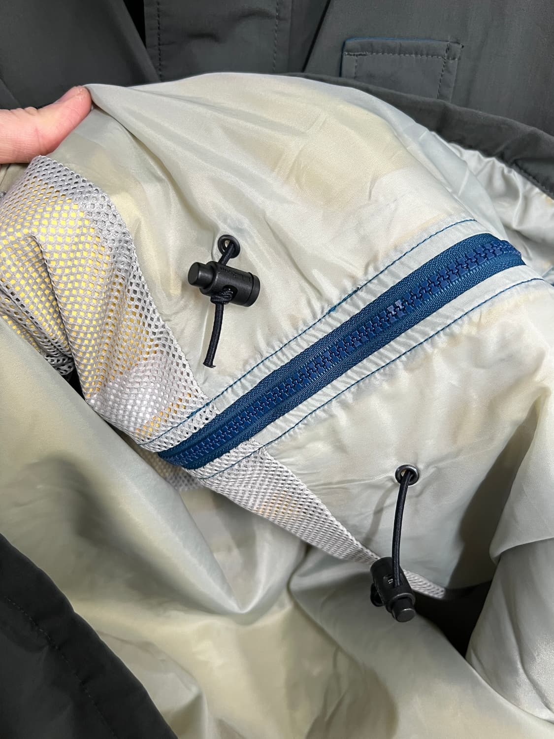 90s LL Bean 엘엘빈 고어텍스 카키 바람막이 상품이미지9