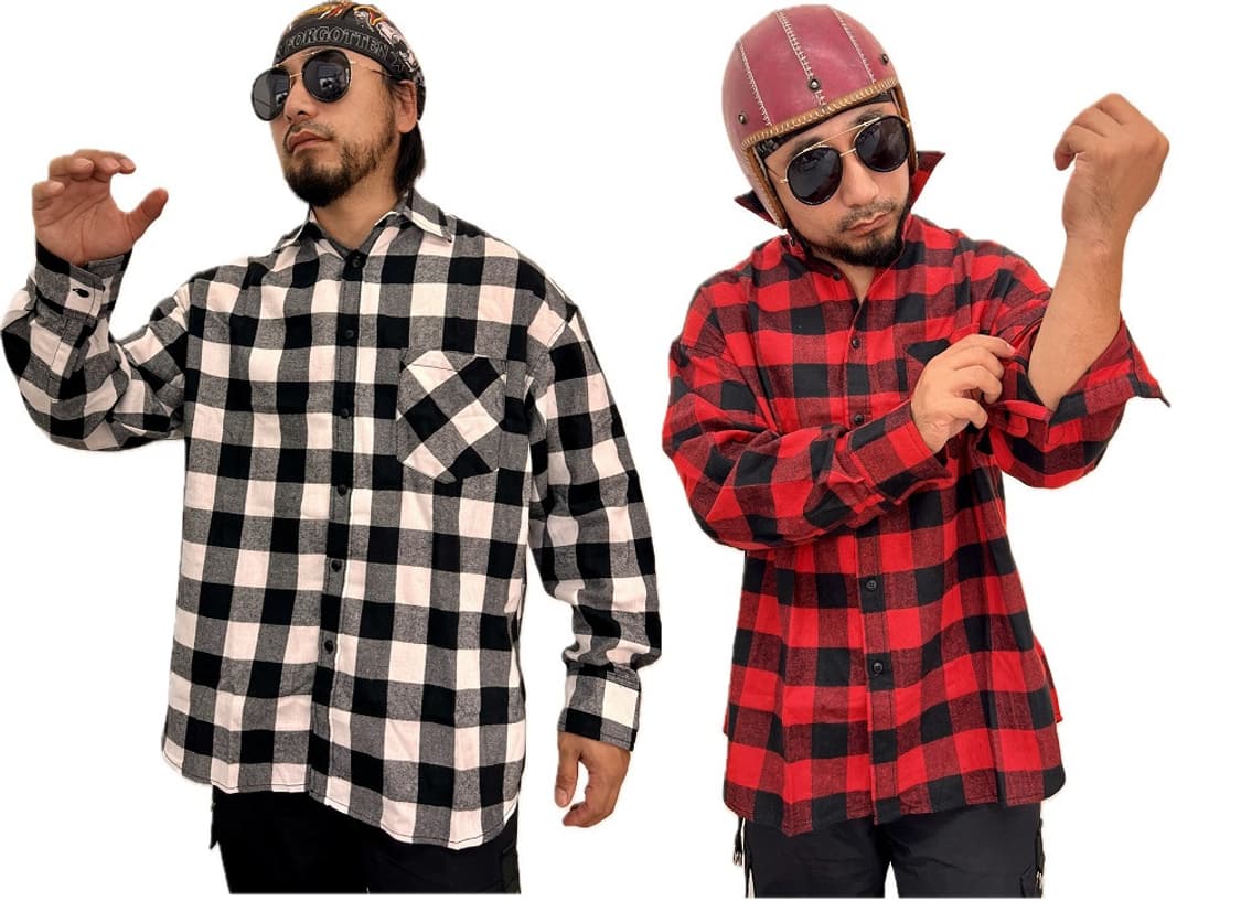 레드체크남방  상품이미지1