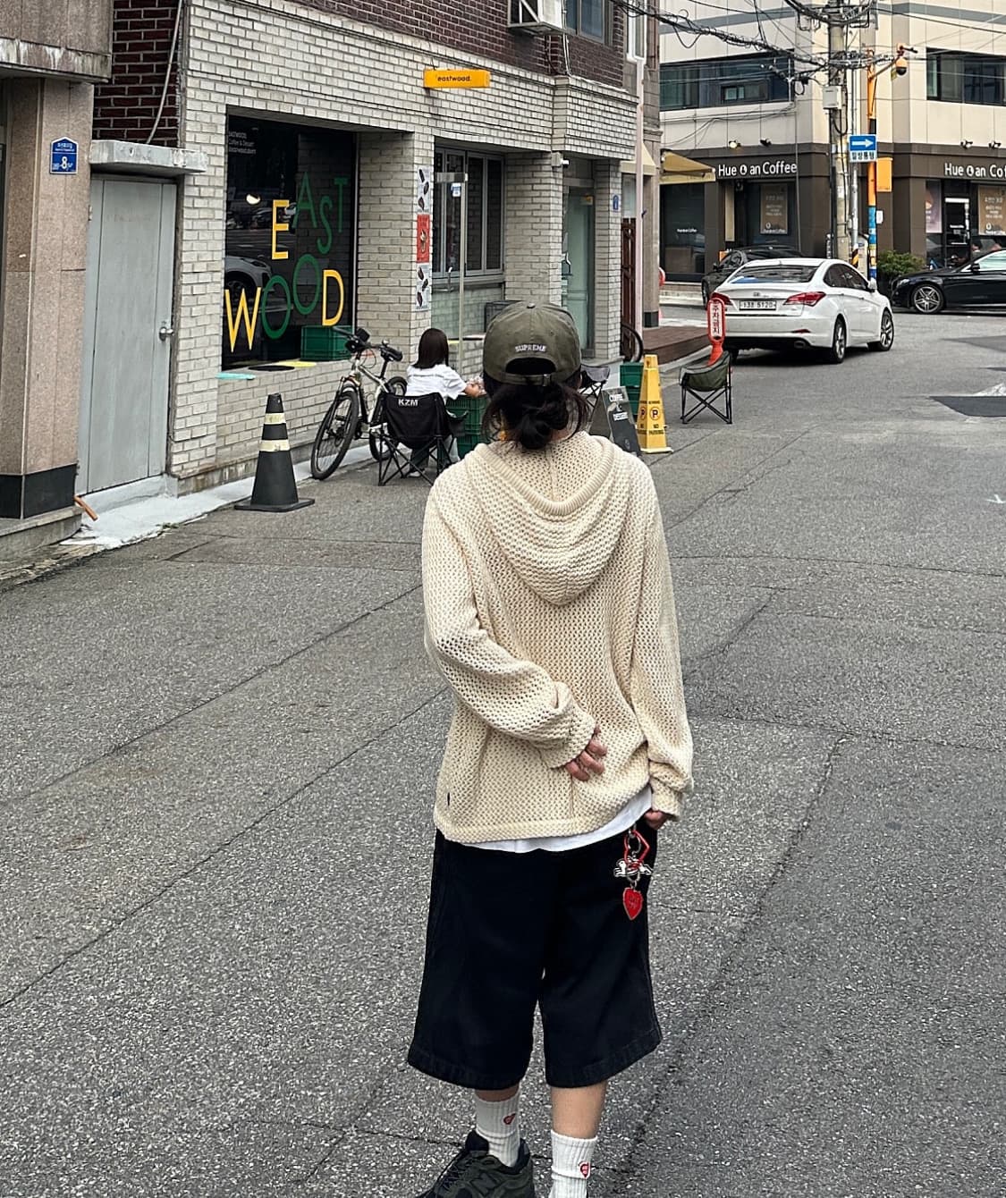 스투시 메쉬후드집업 내츄럴 상품이미지6