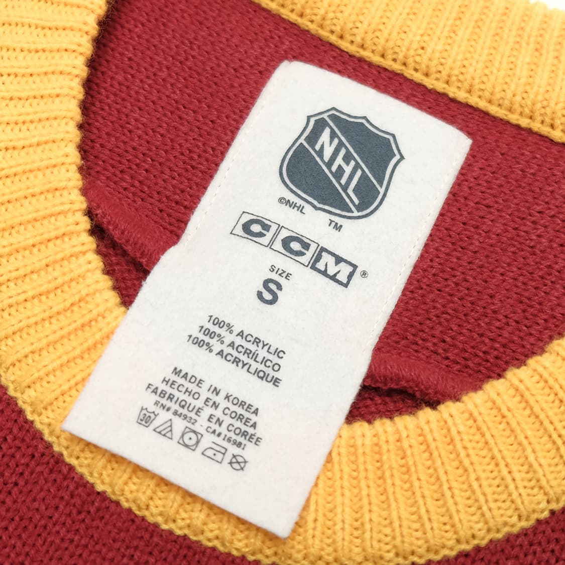 calgary flames knit jerrsey 상품이미지6