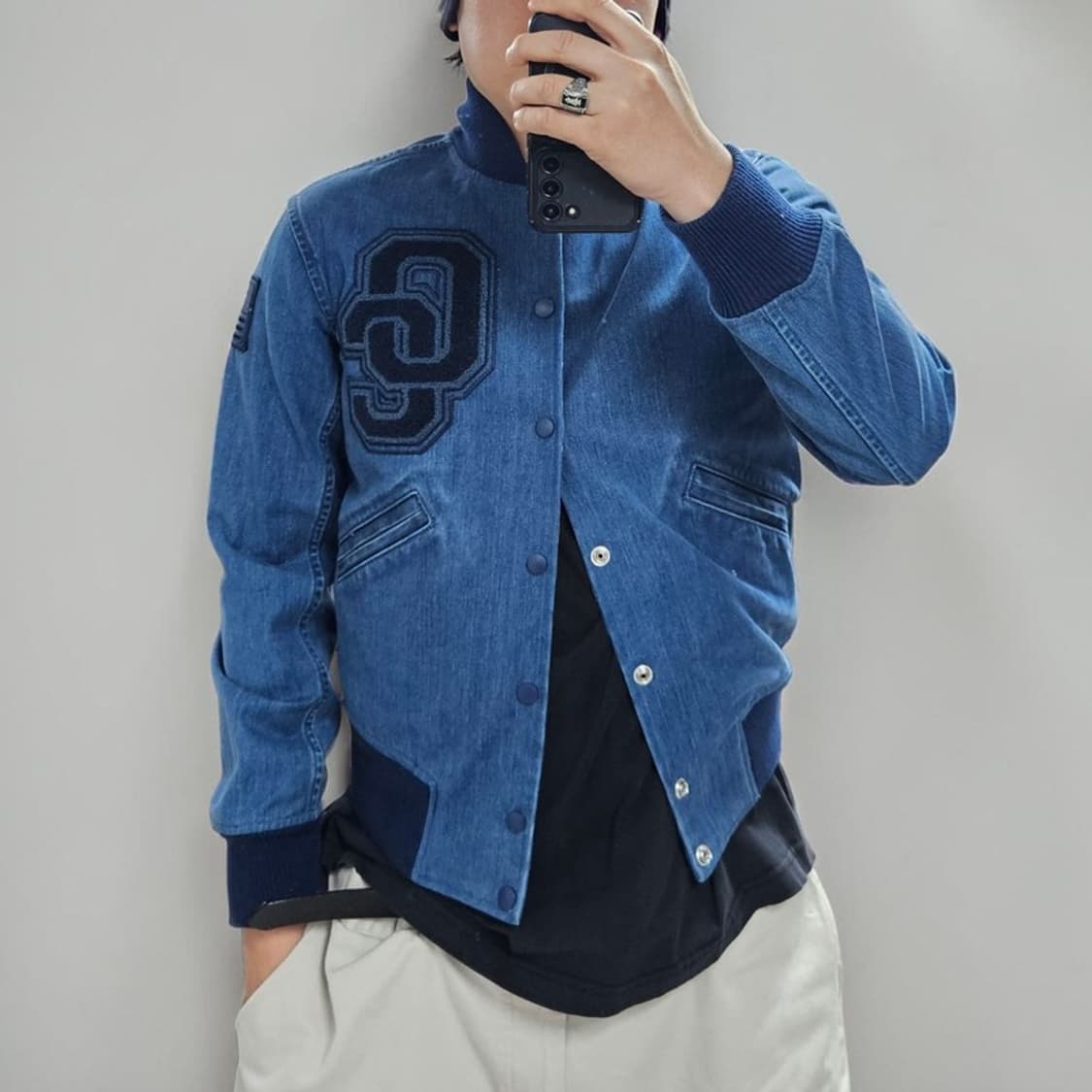 오프닝세레모니 바시티 자켓 S M0343 상품이미지1