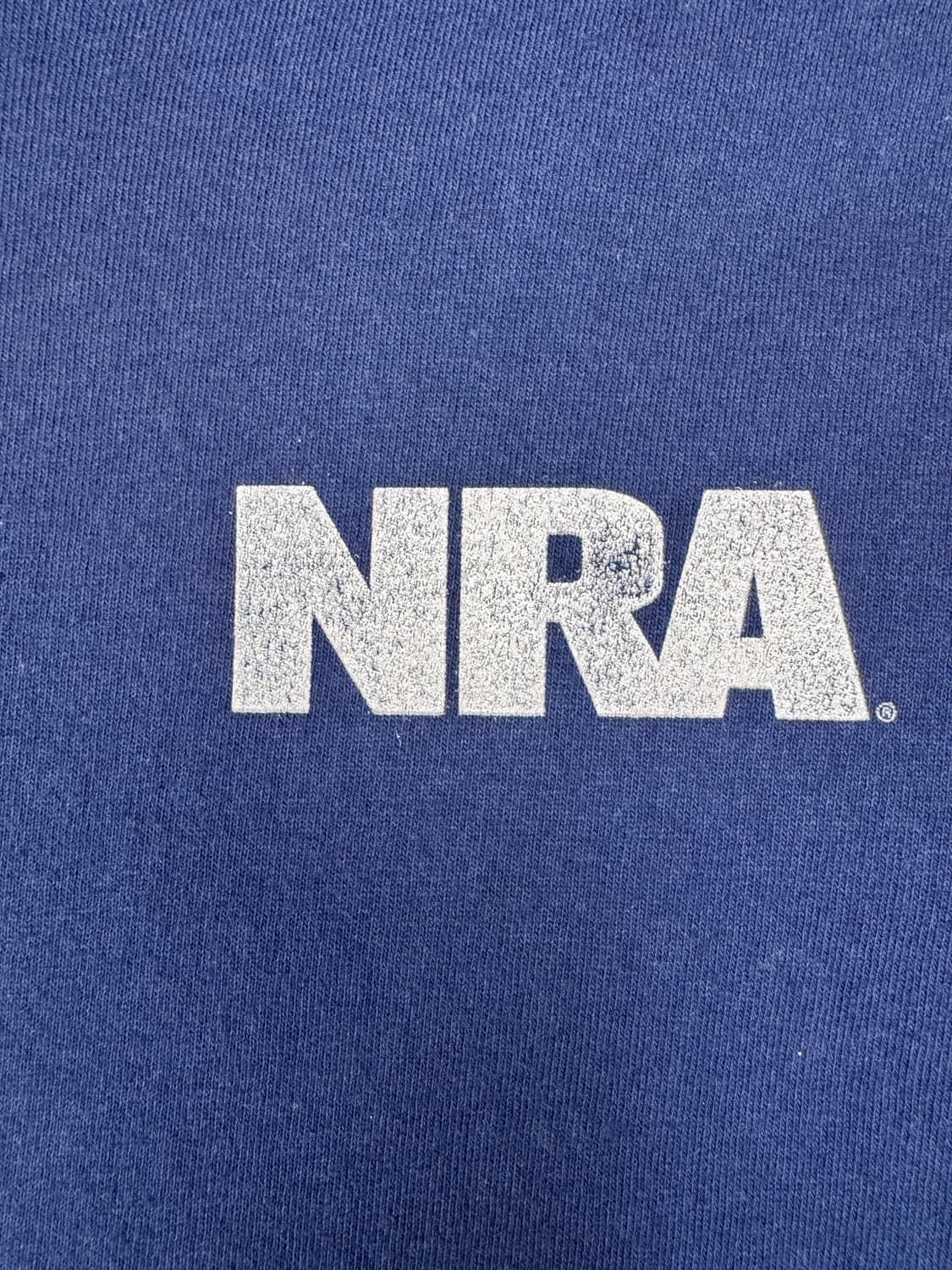 빈티지 00s NRA 독수리 엠블럼 백로고 멤버십 티셔츠 L 상품이미지2