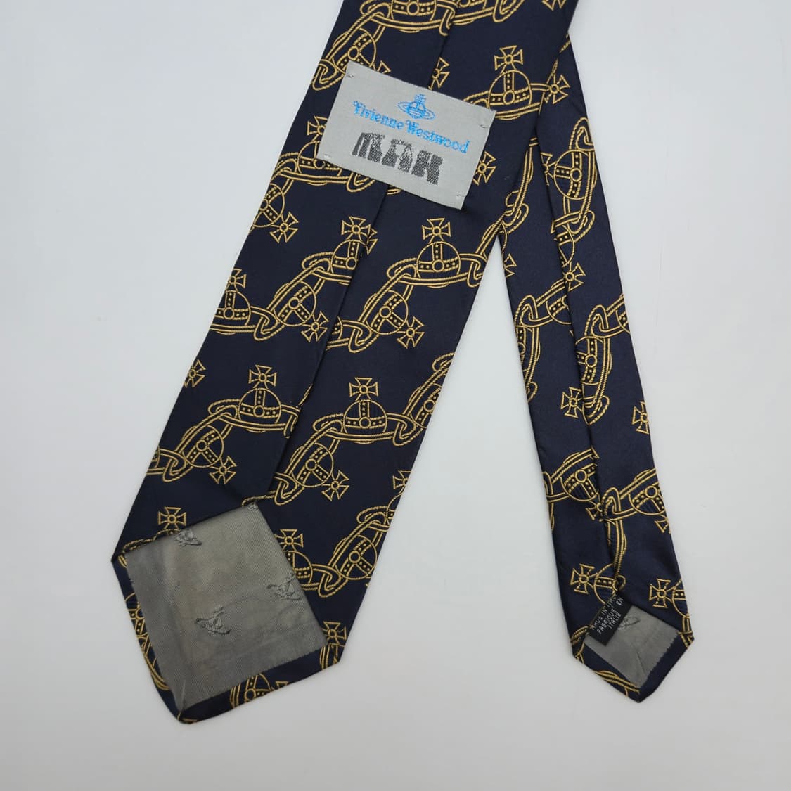 비비안 웨스트우드 실크 넥타이 [BCF10803_0332-08] 상품이미지2