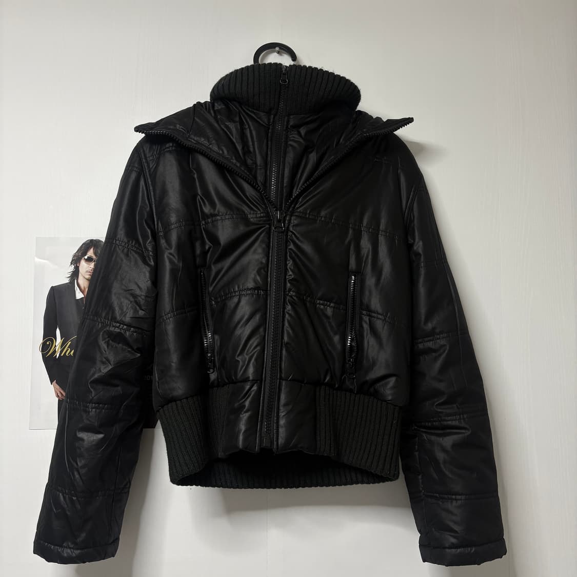 레이어드 패딩 자켓 상품이미지1