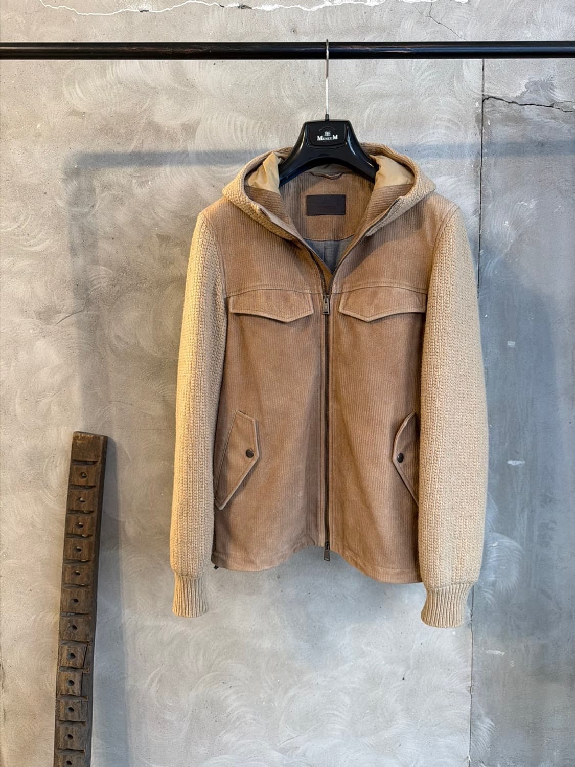 라르디니 스웨이드 니트 자켓 100 상품이미지8