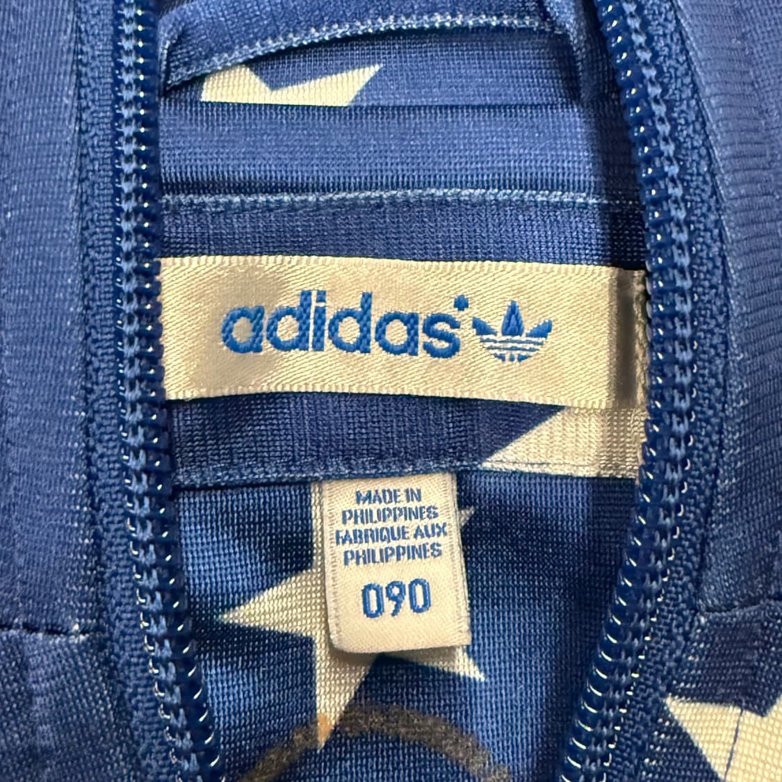 아디다스 블루 스타 별 도트 땡땡이 져지 트랙탑 90 상품이미지5