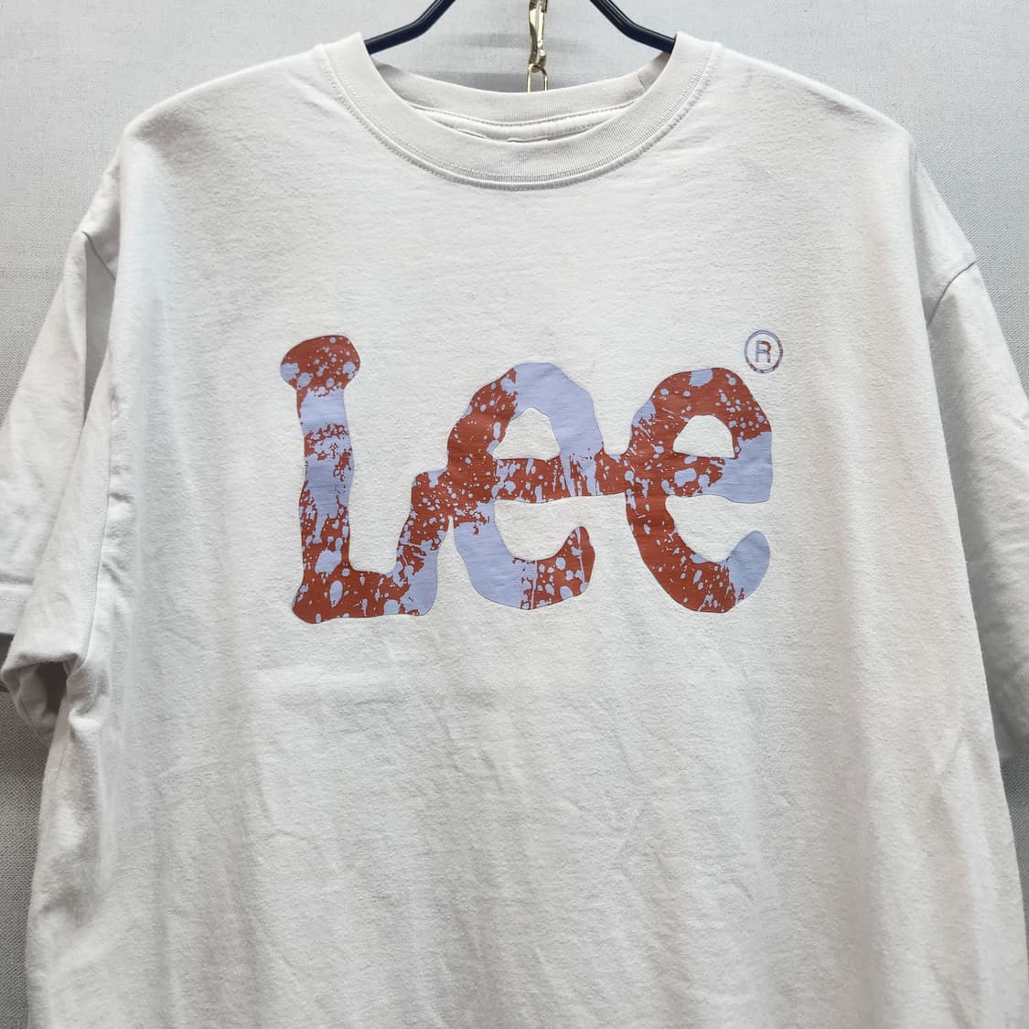 LEE 리 빅로고 페인팅 그래픽 반팔티 S(M) 상품이미지2