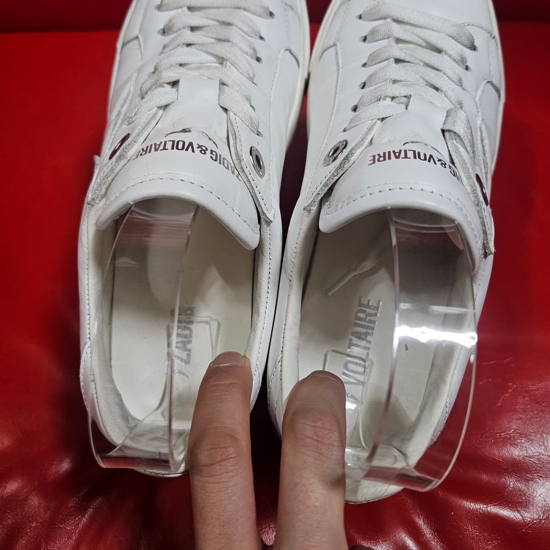 쟈딕앤볼테르 라 플래시 청키 스무스 송아지가죽 스니커즈 상품이미지7