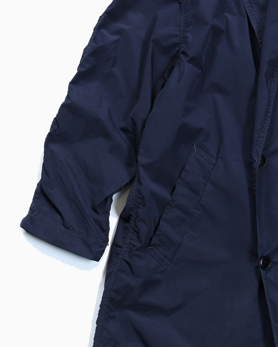 그라프페이퍼 숄카라 나일론 코트 상품이미지6