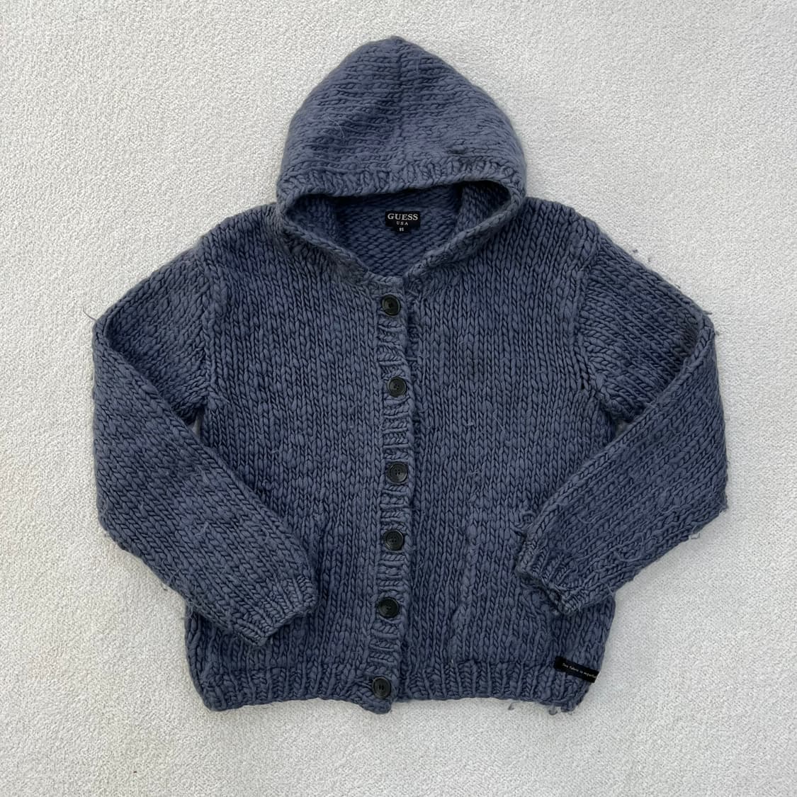 95 게스 후드 니트 가디건 0303M 상품이미지1