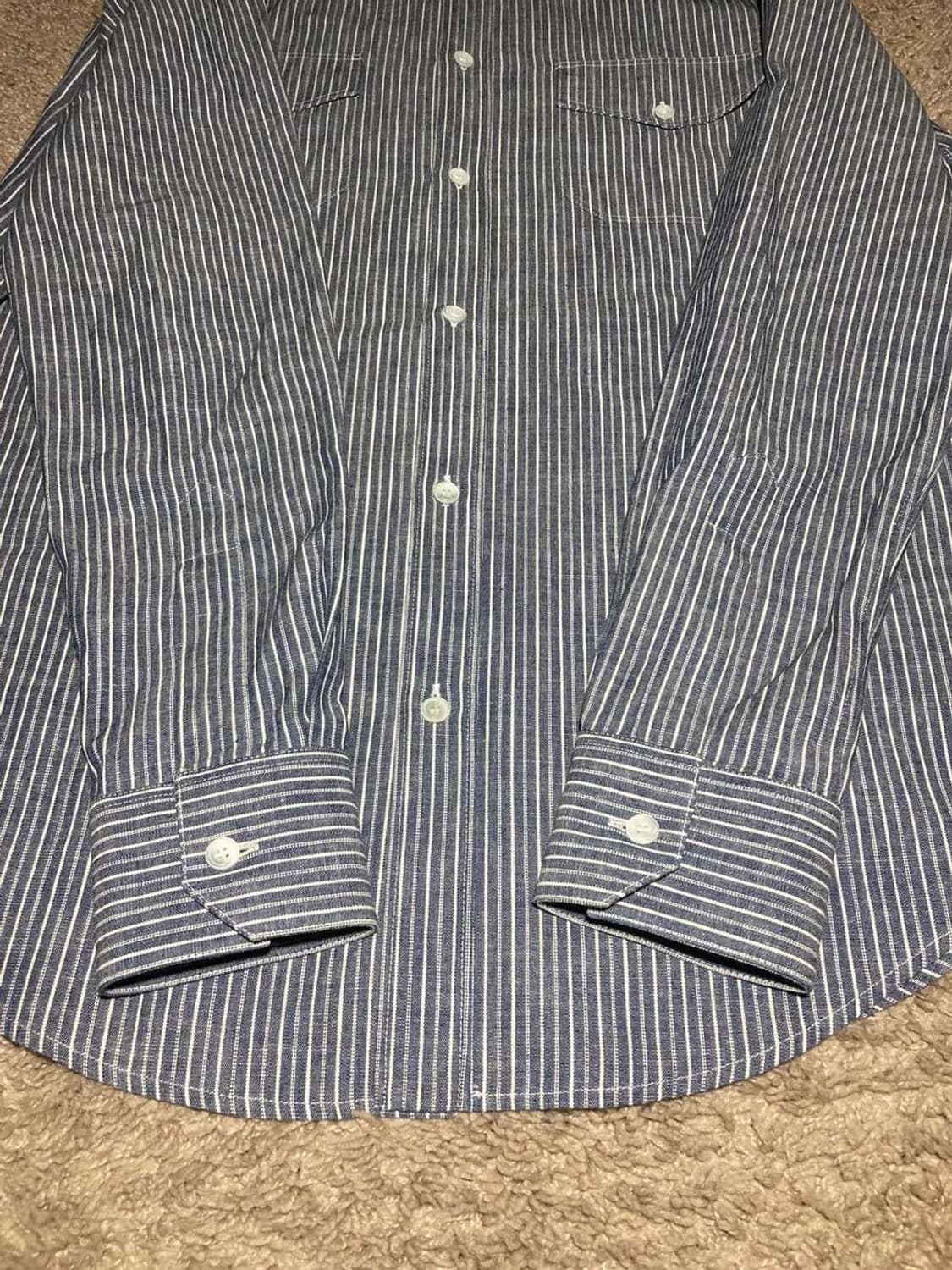 [BTS 지민님 착용] 셀린느 20ss 히코리 스트라이프 셔츠 상품이미지3