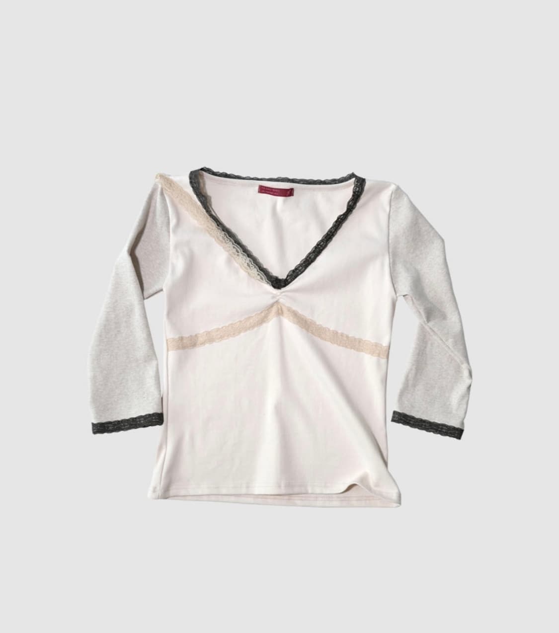 인앤양인하모니 Lace top, pink 상품이미지1
