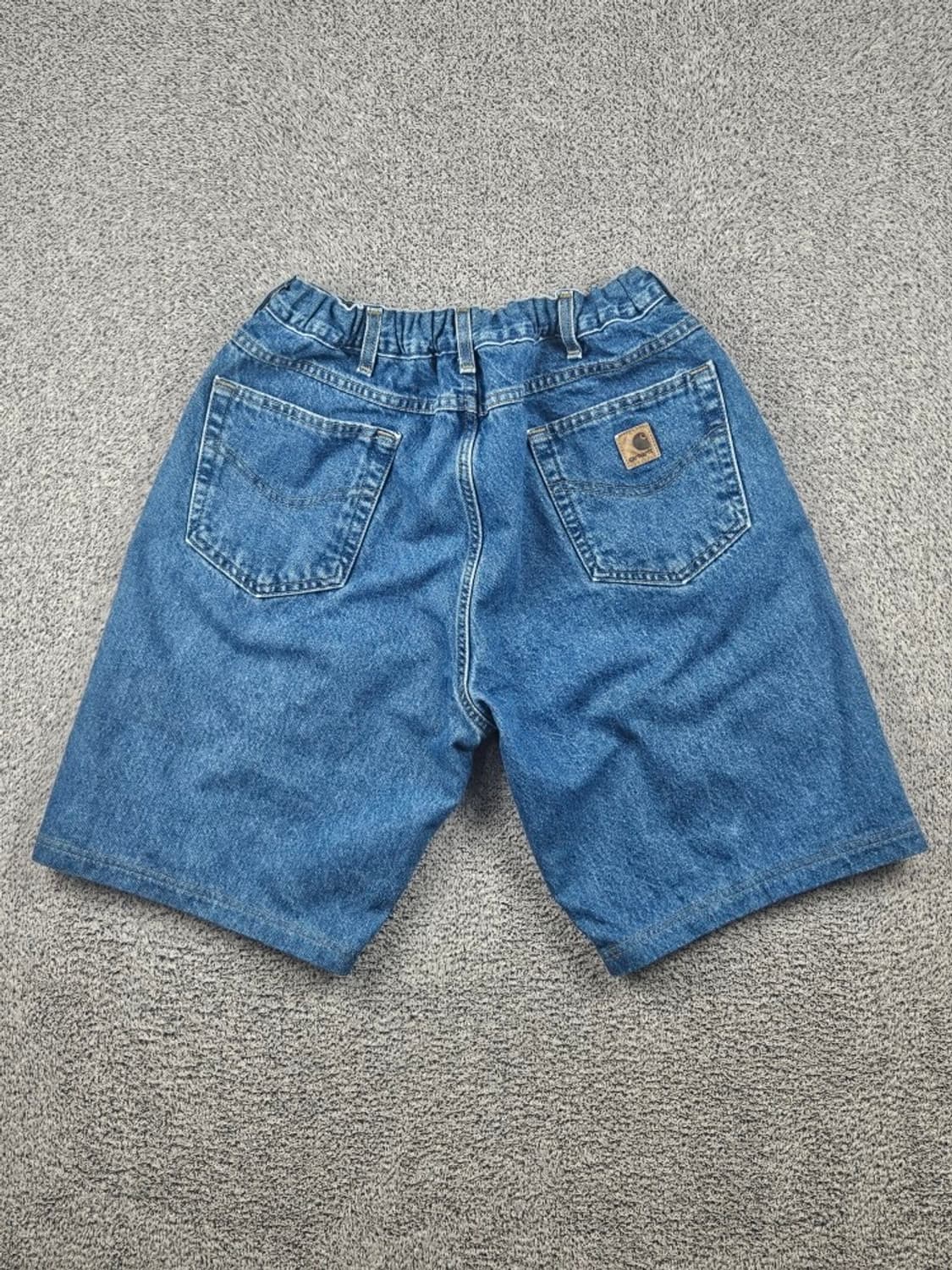 칼하트 데님 워크 쇼츠 반바지 커스텀 ( 38" ) / 12016 상품이미지4