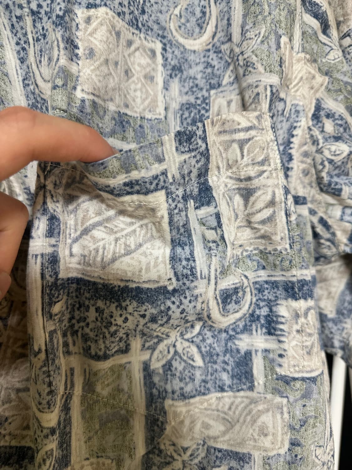 빈티지 made in usa 하와이안 셔츠 L 상품이미지3