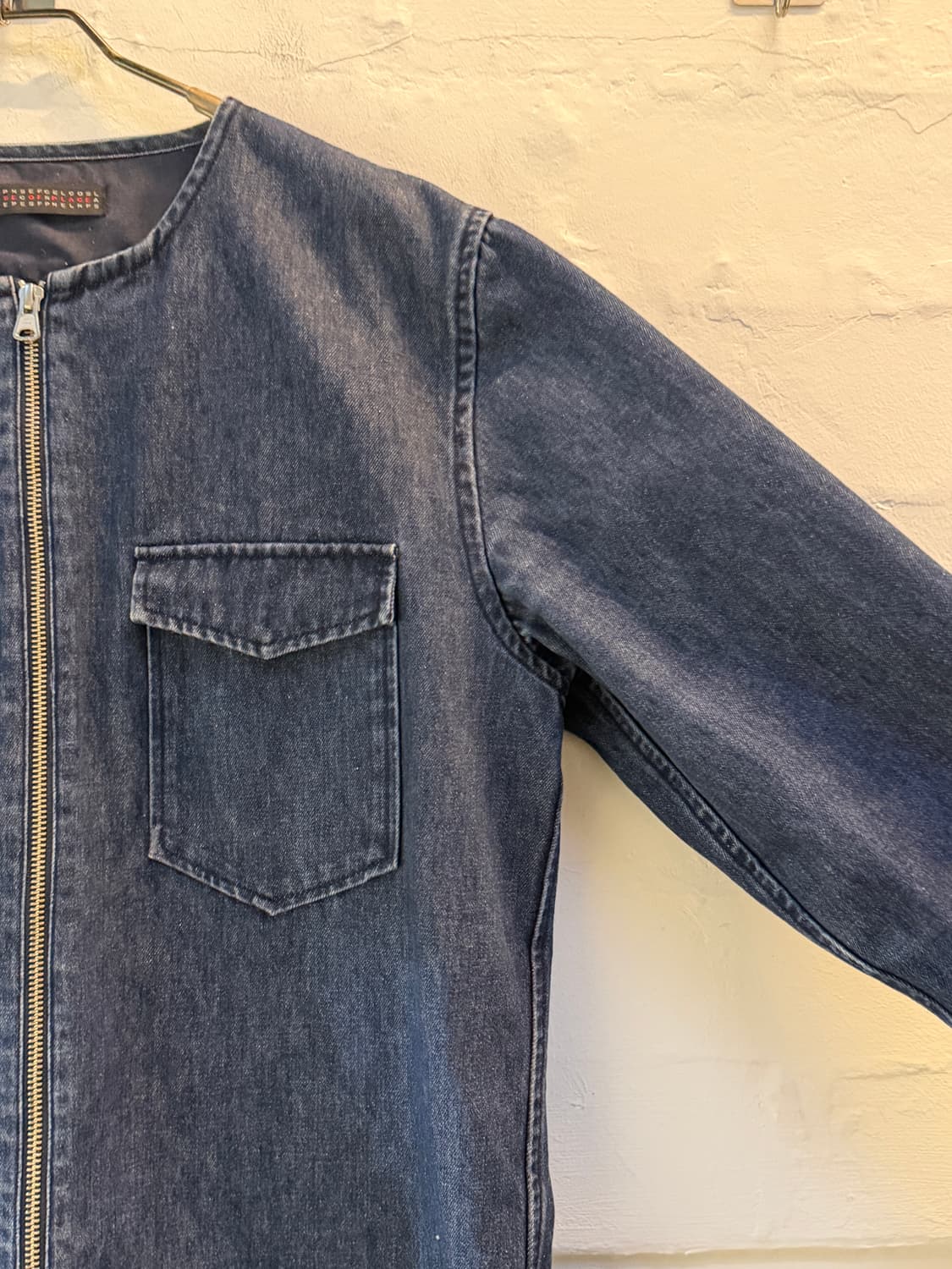 Sense of place 칼라리스 청 데님 집업 자켓 L 상품이미지4