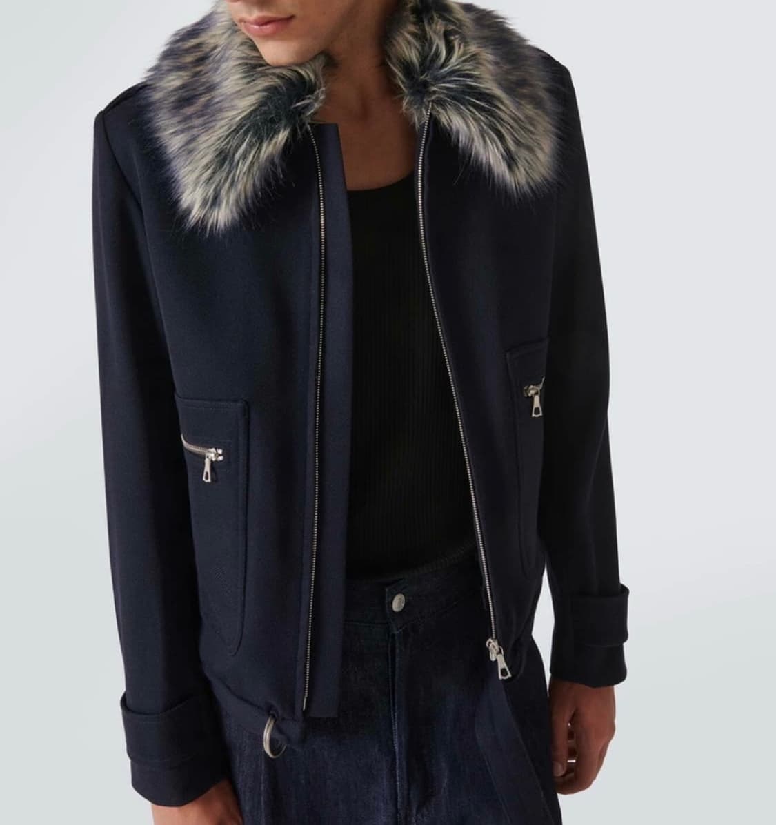 (M)드리스 반 노튼 베로나 퍼 자켓 상품이미지1