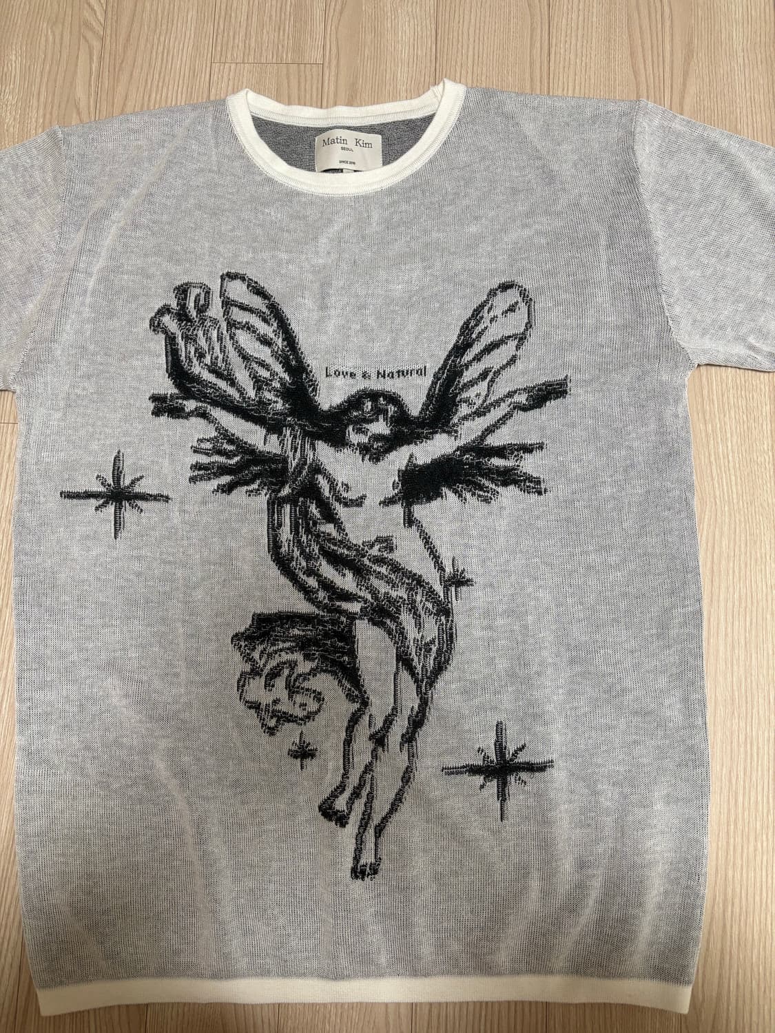 마뗑킴 엔젤니트 그레이  상품이미지5