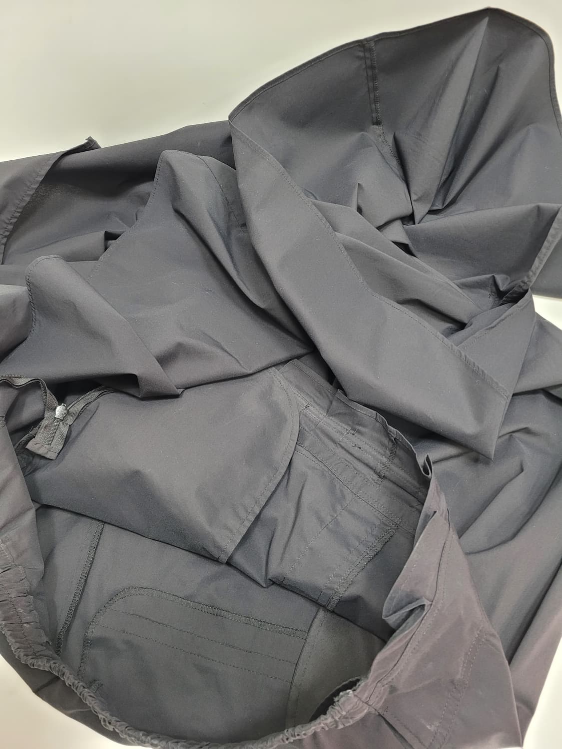 BENETTON 21SS  베네통 와이드 볼륨 큐롯 팬츠 / 여67 블랙 상품이미지8