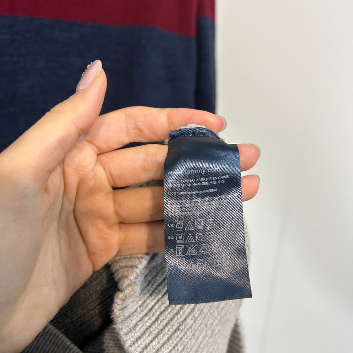 타미힐피거 남성 니트 XL 상품이미지4