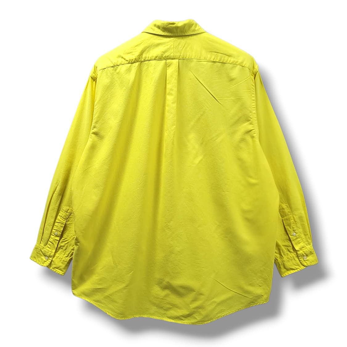 [2XL] 폴로 레모나옐로우 클래식 핏 코튼 긴팔셔츠 상품이미지2