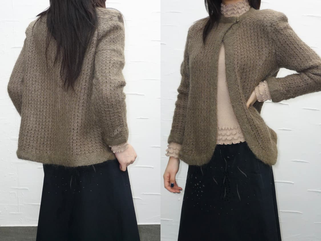 Two button mohair cardign 상품이미지4