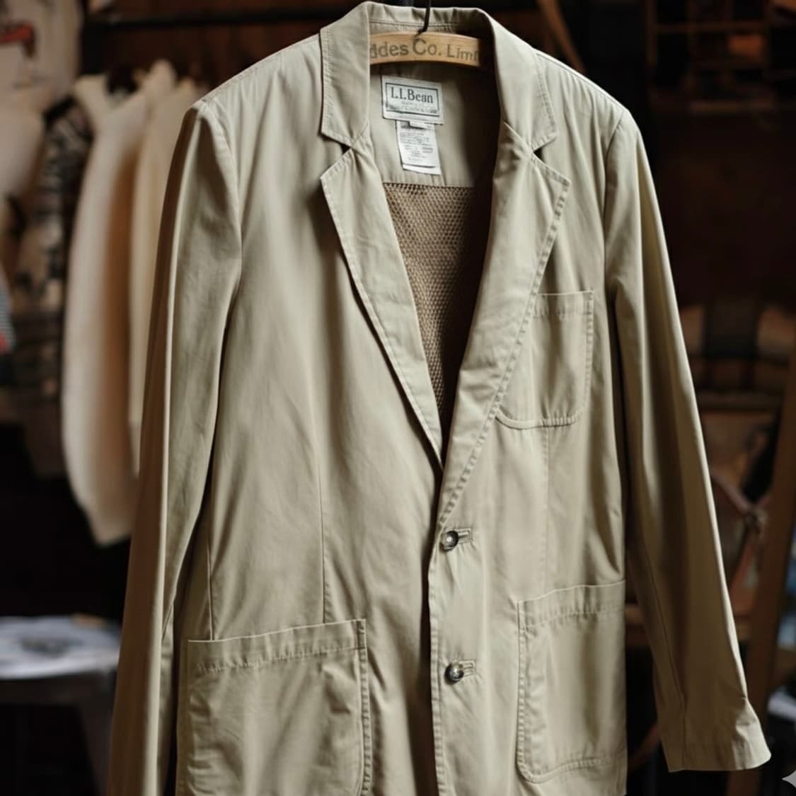 L.L.Bean] 90s-00s 빈티지 엘엘빈 아웃도어 필드 블레이저  상품이미지1