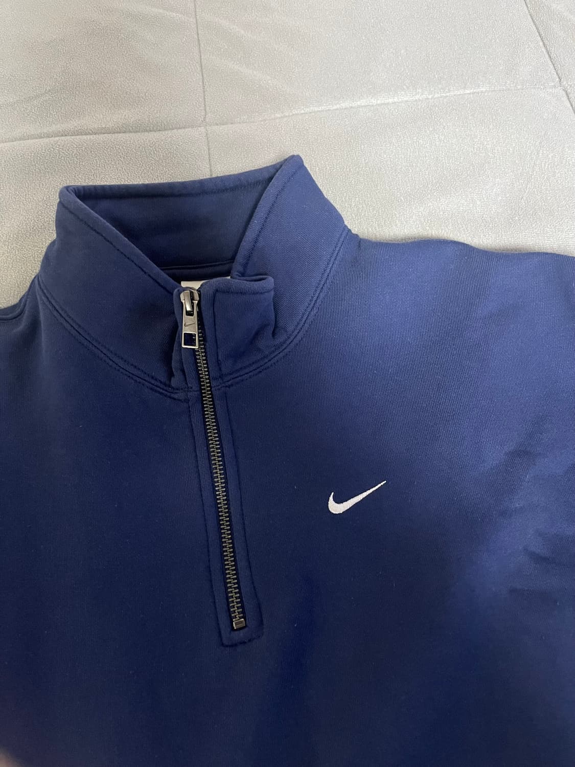 [XS] 나이키 NRG 솔로 스우시 헤비 웨이트 BB 쿼터 집 탑 상품이미지2