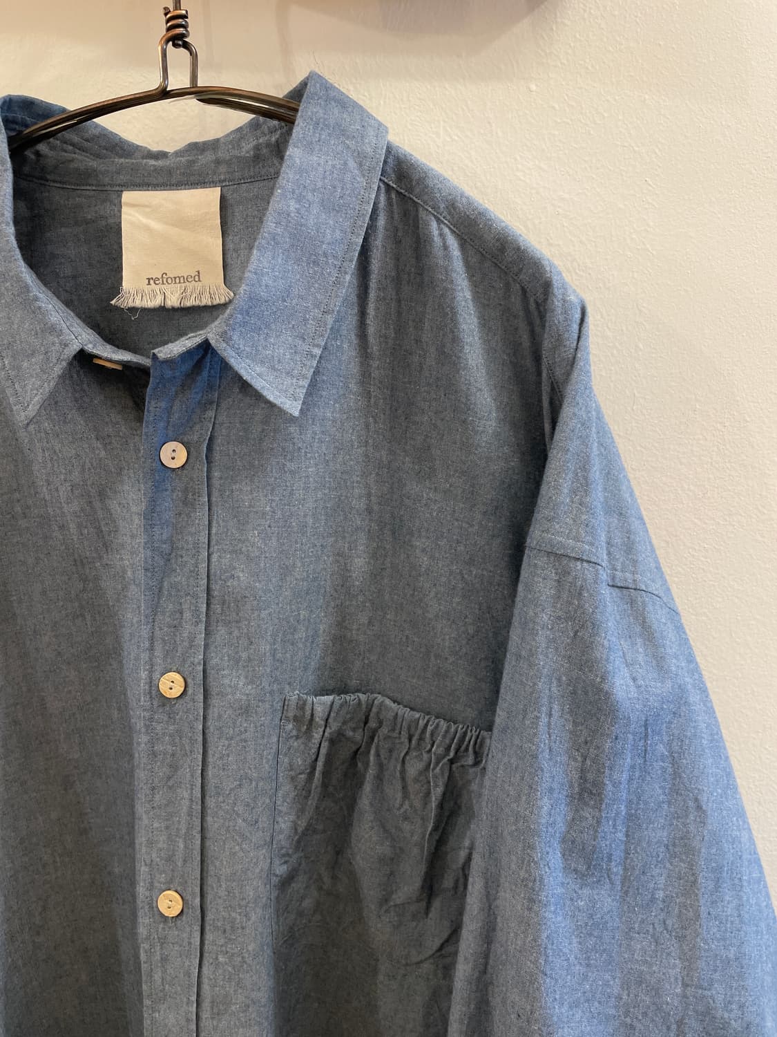“refomed” oversized shirt 상품이미지2