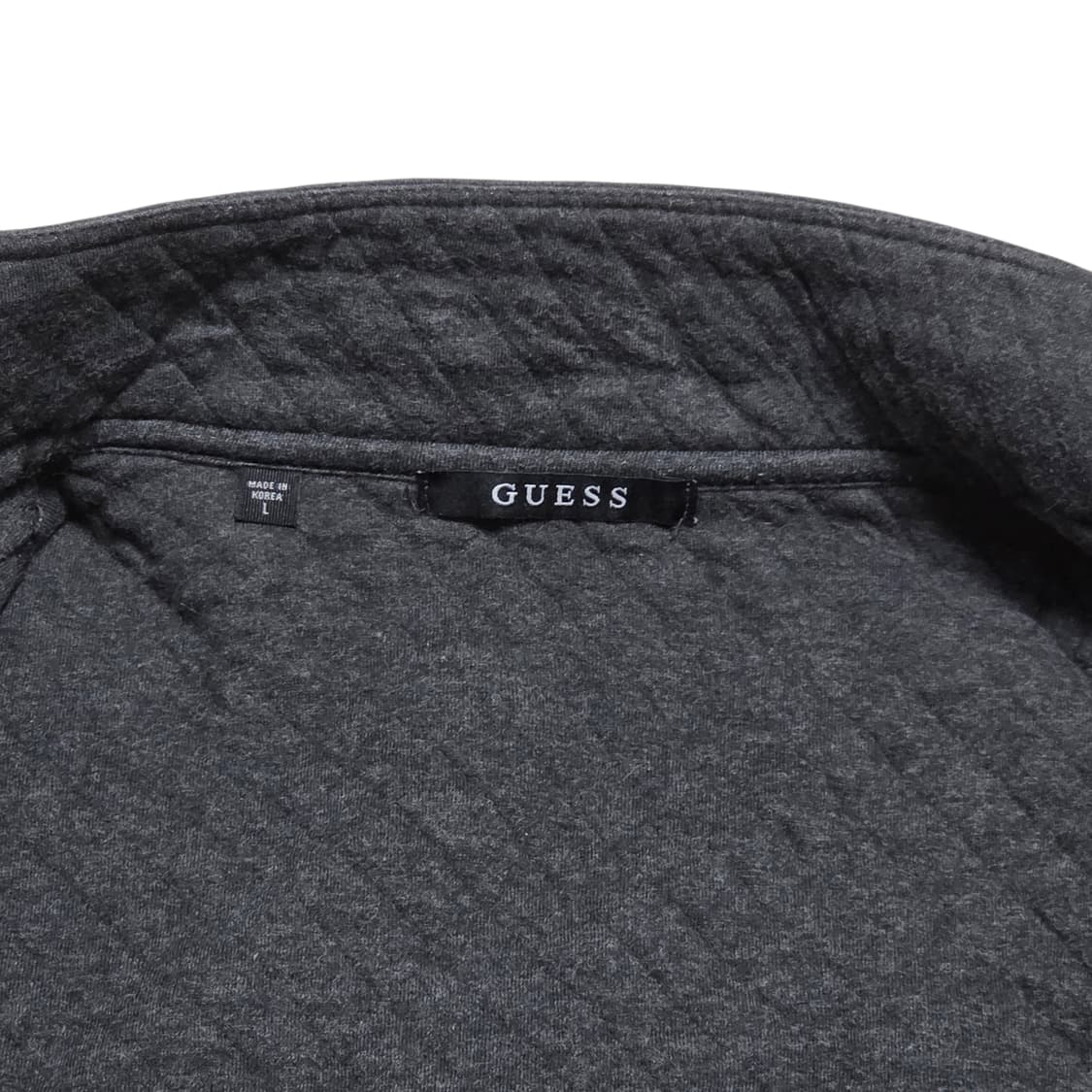 Guess 게스 퀼팅 집업 후리스 빈티지 자켓 상품이미지4