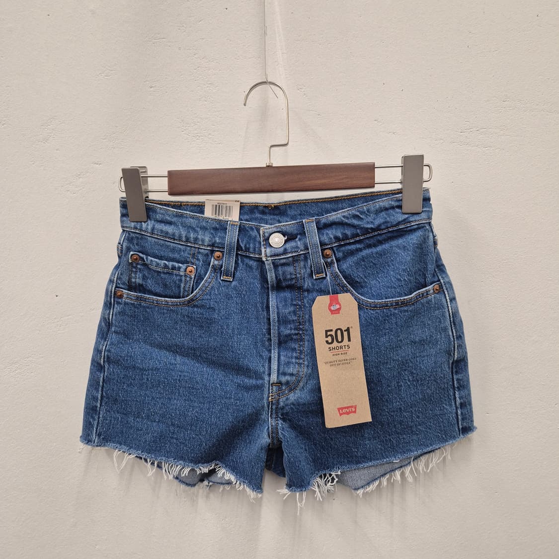 리바이스 501 하이라이즈 쇼츠 26 상품이미지1
