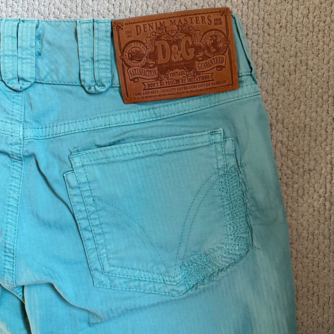 돌체앤가바나 D&G 이탈리아 메이드 컬러 팬츠 상품이미지8