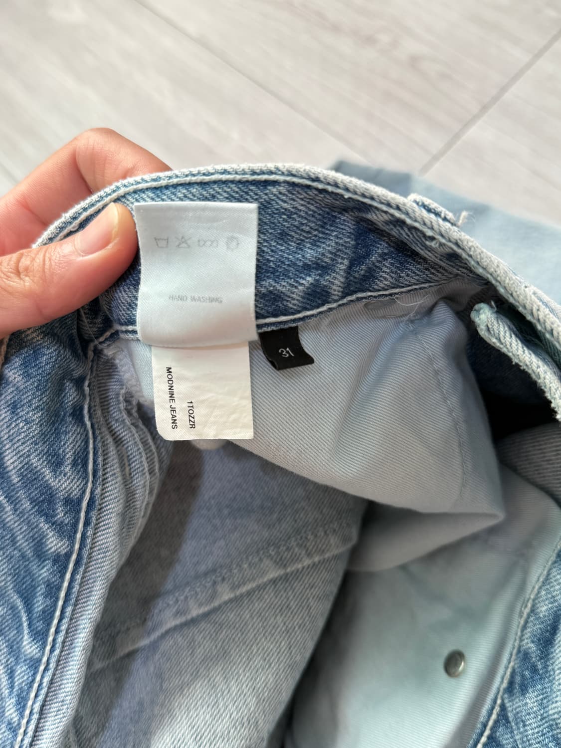 [31] ETCE x 모드나인 레이저 워시드 데님 상품이미지5