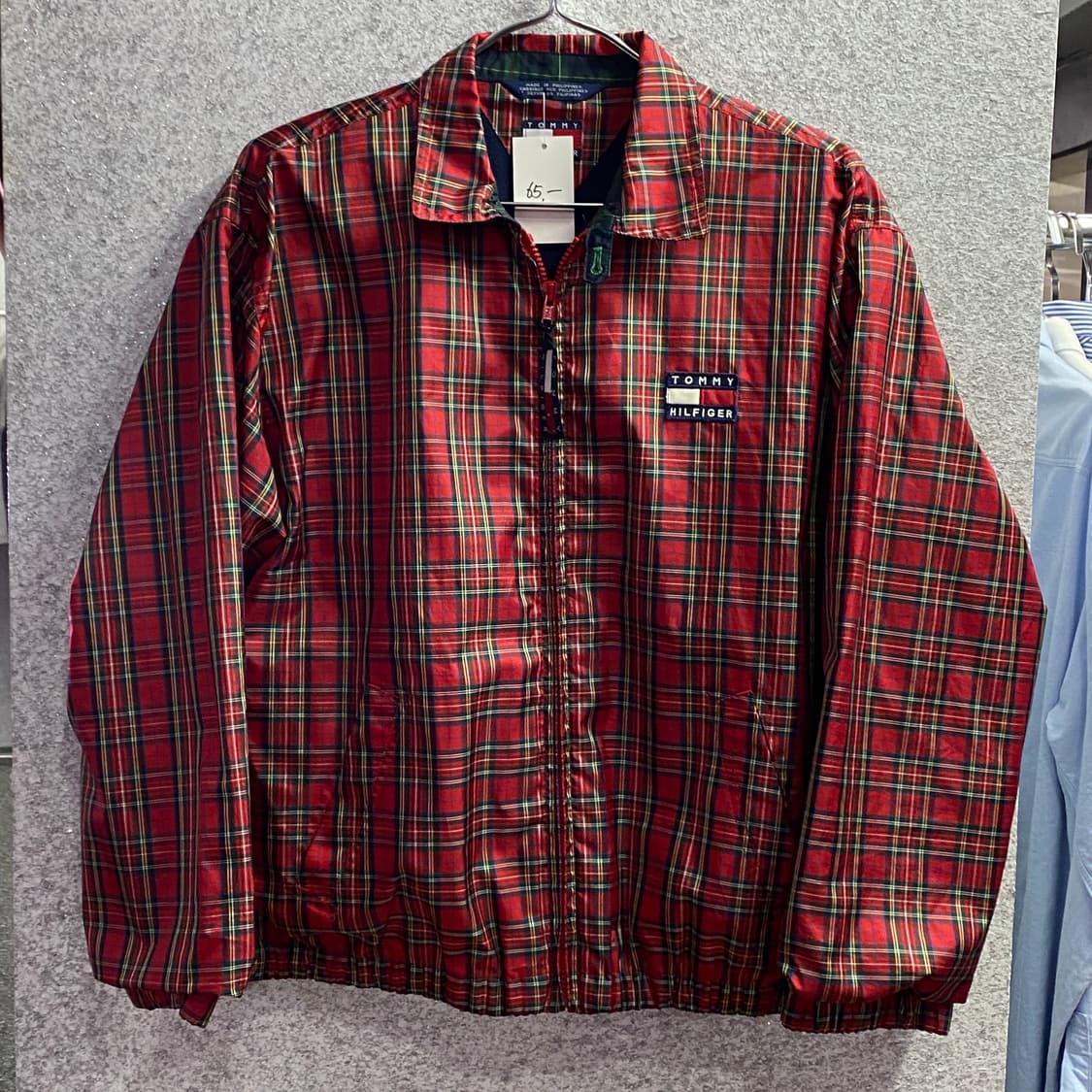 타미 체크 플래그 블루종 자켓 B3059 상품이미지2