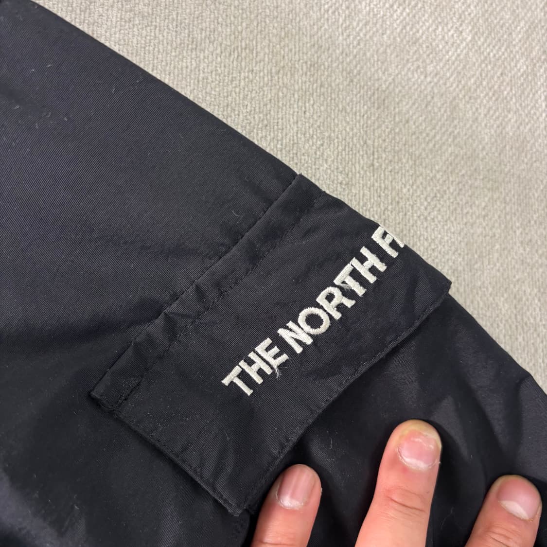 100 노스페이스 사이드로고 바람막이 자켓 상품이미지3